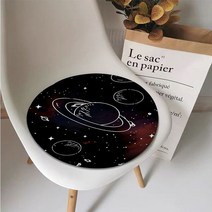 극세사쿠션커버 겨울방석 양털쿠션 갤럭시 호환 유니버스 페인팅 모던 미니멀리스트 스타일 시트 패드 가정용 쿠션 플러시 의자 매트 겨울 오피스 바, [01] 30x30 cm, [09] A9