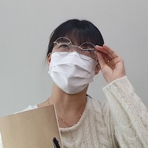 해리포터 안경테 동글이 둥근 철테 안경 실버