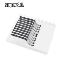 3D 프린터 부품 트리밍 나이프 스크레이퍼 도구 모따기 PLA ABS PETG 재료 필라멘트 모델 전정 장치, [02] Complete 세트