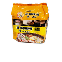 에이스쿡 일본식 미소 라면 (80g X 4봉) 된장 라멘 320g, 5개