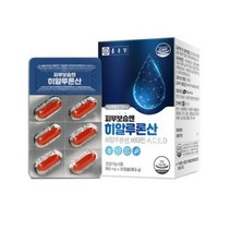 종근당 피부보습엔 히알루론산 30캡슐, 1개, 30정