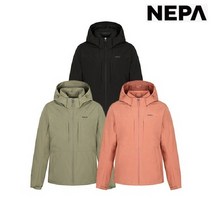 네파(여성) NC일산 방풍과 투습 기능이 우수한 GORE-TEX WINDSTOPPER 2L 소재를 사용한 방수 템프스 3 IN1 윈드스토퍼 자켓 7J60602A_NI