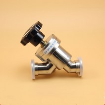 고진공 배플 밸브 수동 앵글 스테인리스 스틸 KF16 KF25 KF40 KF50, 04 KF50  L-type 1Pcs