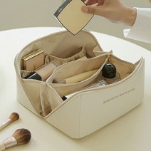엠디글로벌 메이크업 화장품 파우치 가죽 가방