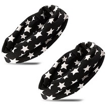 엑스피디 코지 방한용 멀티스카프 2p, 블랙스타