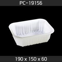 맛을담는용기 맛을 담는 튼튼한 실링용기 PC-19156 - 백색 600개 / 엔터팩 큐담호환 PP용기 두꺼운실링용기 팩클리어, 1개
