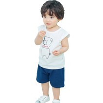 [남녀공용] 베스트상하세트B 유아 코디짱! 면 100% 국내제작