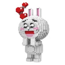 (국내 당일발송) HC 1+1 대형 나노블럭+ 미니블럭, 01. 대형 프로포즈토끼