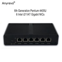 미니PC 컴퓨터 초미니 초소형 산업용 피씨 6 세대 펜티엄 4405U Pfsense 라우터 서버 6x1000M Lan 인텔 I211 Windows10 리눅스 HD VGA 듀얼 디스, [02] OPNsense, [01] 미국, [05] 8GB DDR4 128GB SSD