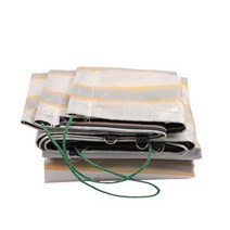 윙바디 트럭 천막 자바라 차호루 타포린천막 방수, (화이트) - 2x4.5m 천막