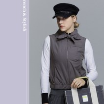 엘르골프 스카프 부착 베스트 6I61401-190S