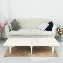 로아공방 비스포크 접이식 테이블 1400x800, 헤어핀30cm, 샌드베이지