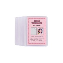 미뉴잇 클리어 탑로더 40p + 표지 랜덤발송 세트, 투명, 10개입