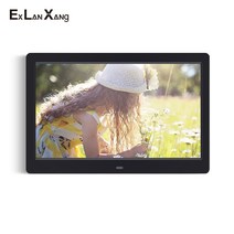 디지털액자 스마트액자 전자액자 10 인치 고화질 사진 멀티미디어 플레이어 MP3 MP4 알람 시계 선물 디지털, 02 WHITE_04 AU 플러그