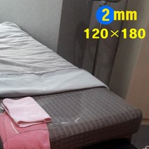 (배드비닐 2mm 120*180) 침대비닐커버 마사지비닐 피부관리실비닐 피부샵비닐커버 베드비닐 오일커버시트 경락비닐 마사지침대시트 투명비닐커버