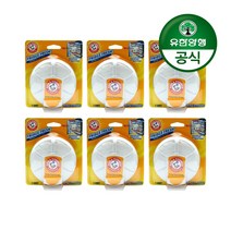암앤해머 후릿지후레쉬 냉장고 탈취제, 6개