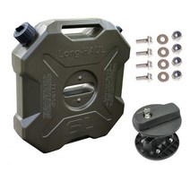 보일러기름통 6 리터 연료 탱크 petrol can plastic green 석유보일러, 잠금 장치가 있는 6l 녹색