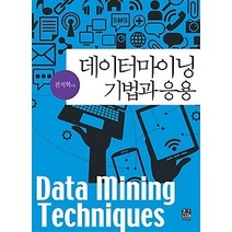 [개똥이네][중고-상] 데이터마이닝 기법과 응용