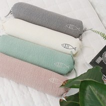 마이룸엔 물고기 경추 끈 목 메밀베개 경추베개, 물고기 경추 끈_민트