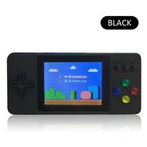 가정용오락실게임기 옛날게임기 오락기 Ewwke K8 핸드 헬드 게임 플레이어 3.0 인치 LCD 레트로 비디오 콘, 02 Black
