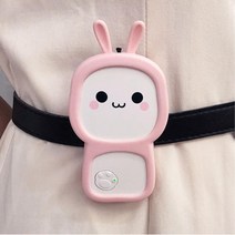 원룸 악취제거용 공기청정기 실내환기 냄새제거, 핑크토끼(BR002)