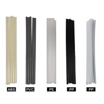 플라스틱 용접봉 ABS/PP/PVC/PE 용접 스틱 5x2mm 용접기 총 범퍼 수리 용품 20 개, [01] ABS 20pcs, 01 ABS 20pcs