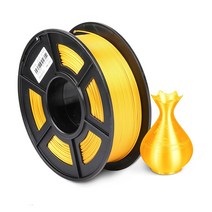 3D프린터 필라멘트 PLA 실크 1kg 1.75mm SUNLU 국내정품, 골드