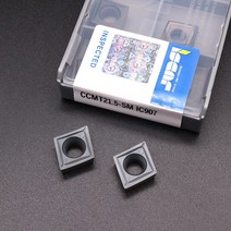 ccmt060204 ccmt09t304 ccmt09t308 sm ic907 ic908 내부 선삭 공구 초경 인서트 ccmt060204 금속 선반 도구 인서트, ccmt09t304 sm ic908, 100개