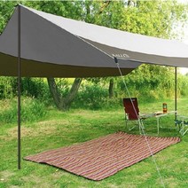 렉타 헥사 그늘막 대형 두랄루민 폴대 캠핑 타프 스크린, 렉타타프