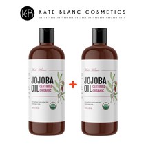 Kate Blanc Cosmetics 조조바 비정제 냉간압착 호호바 오일 USDA인증 jojoba oil 473ml 2팩