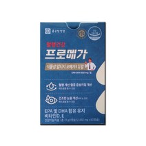 종근당건강 프로메가 식물성 알티지 오메가3 듀얼 60캡슐, 60정, 1개