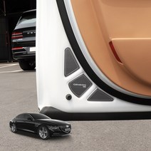 JS automotive 제네시스G80 전용 알루미늄 도어몰딩 튜닝 포인트 악세사리 실내 기스방지 가드 보호 커버 용품