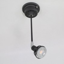 타로시 닥스 전구 포함 20cm 미니 스탠드 인테리어 피규어 건담 포인트 전시 조명, 직부소켓(흑색)주광색