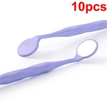 실험실 소모품 치과 양면 입 거울 오토 클레이브 가능 프리미엄 시험 반사경 구강 도구 10 개/상자, 한개옵션1, 01 Single--10pcs