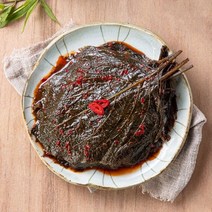 푸드앳홈 밥도둑 반찬 양념깻잎 1kg, 양념 깻잎 1kg x 1팩, 1팩