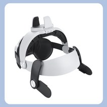 배기 흡기 튜닝 조절 헤드 스트랩 Oculus 2 헤일로 보조베터리 고정 브래킷 홀더 머리띠 Quest2, 01 Without Powerbank