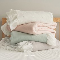 아사 면 피그워싱 알러지케어 사계절 스프레드 비오, 민트