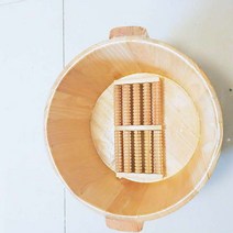 편백나무 반신 욕기 히노끼 욕조 편밴반식욕기 히노끼 개인찜질방 이동욕조 일본욕조 목통 1인사우나 30cm 마사지 단단한 나무 발 목욕 스파 페디큐어 발 욕조 몸을 담그는 0, 발 목욕 신발