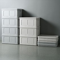 폴딩박스 리빙박스 40L 접이식박스 트렁크정리함 폴딩박스(그레이), 1개, 색상