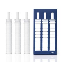 퓨어레인 샤워기 리필 마이크로 정수필터 1BOX 3개입, 1개