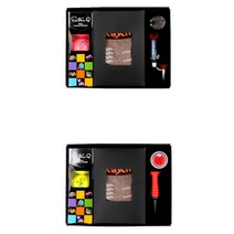 세인트나인 3구 칼라골프공 양말세트 선물용 홀인원기념 골프공선물 비거리, 파이어볼볼마커, 엘라스틱싱글골프티