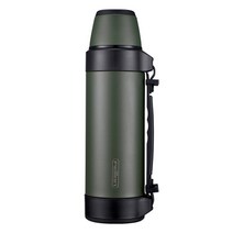 스텐 보온물병 대용량 텀블러 여행 휴대용 커피 스테인레스 1200 1500ML, 4.1500ml - Army Green