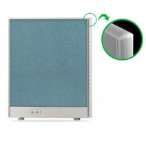 가구샘 알미늄 파티션 H1800 원톤 밝은프레임 OG1058, H1800xW700/PX203