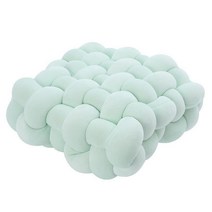 MAY SHOP 방석 구름 방석 뜨개질 두꺼운 핸드메이드 방석 입체 방석