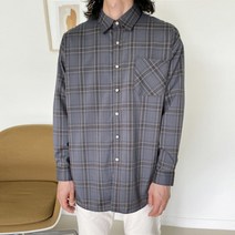 가을 아메 체크 셔츠