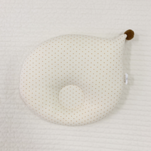어텀31 오가닉 아기 두상 베개, 도트