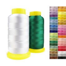 Sanbest-100% 레이온 자수 실 DIY 수작업 120D/2 2200 미터 컴퓨터 재봉틀용 저 끈기 광택 스레드, 1095