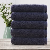 코튼클라우드 프라임 170g 40수 코마사, 남색, 15개