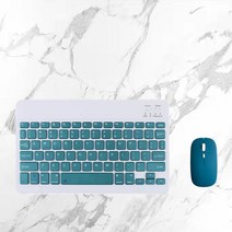 led 키보드 화이트 iPad Pro 2020 용 태블릿 무선 11 12.9 10.5 iPad 8th 7th Android IOS Windows 용 Teclado 마우스 149, 녹색