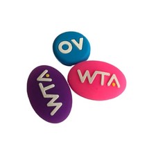 호주 오픈 미국 테니스 라켓 충격 흡수기 진동 감쇠기 감소 실리콘 액세서리, [02] 1PcsPurple